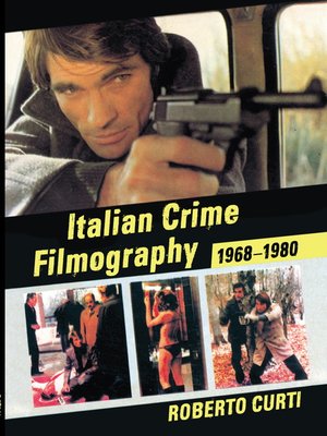 cover image of Italian Crime Filmography, 1968-1980